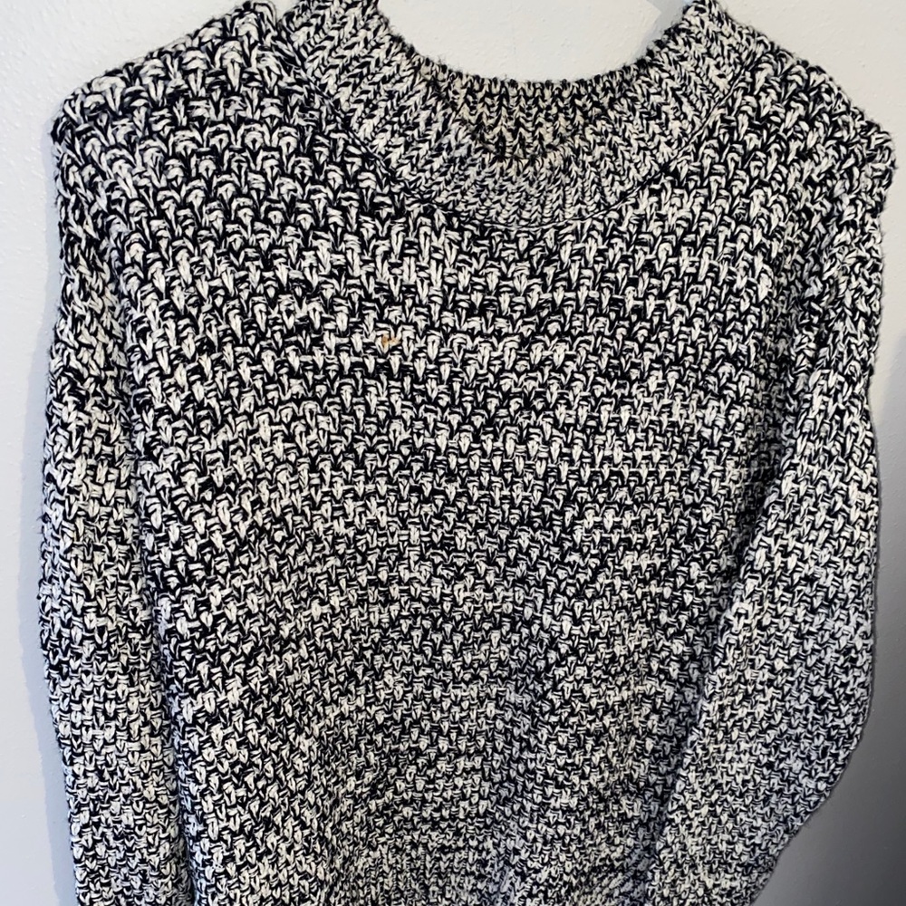 Black and White Sweater